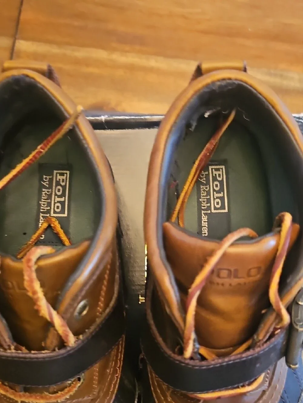 Polo by Ralph Lauren Dover II Brown and Black Boots